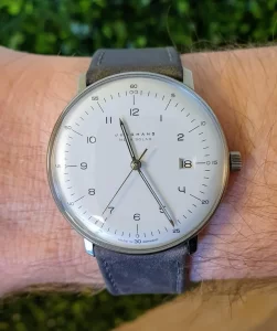 Review of Junghans Max Bill Mega Solar 