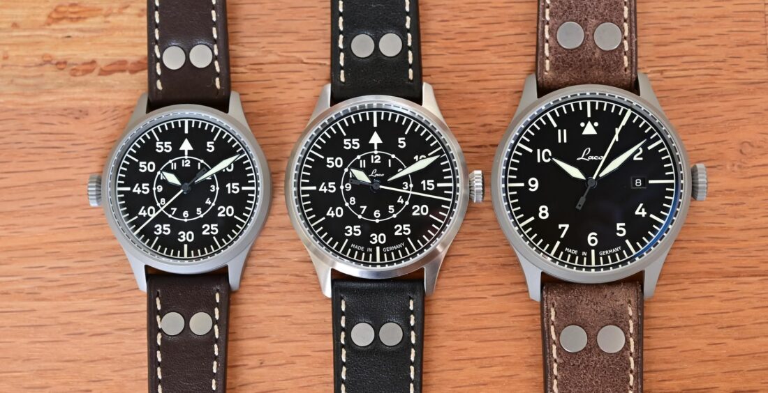 The Laco Flieger PRO best pilot watches for men