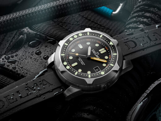 Delma Quattro Robust watches with lume