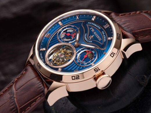 Tufina Geneva Tourbillon blue dial watch for men